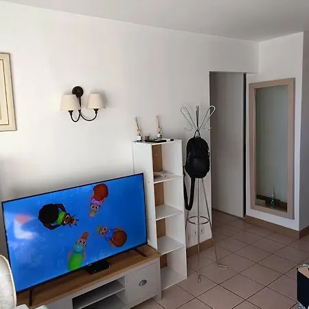 アパート Superbe T4 Cap D'agde, Front De Mer, 3 Chambres, Piscine, Clim, Parking, Balcon