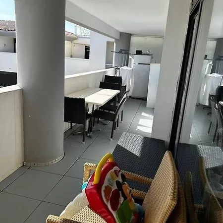 Superbe T4 Cap D'agde, Front De Mer, 3 Chambres, Piscine, Clim, Parking, Balcon Διαμέρισμα